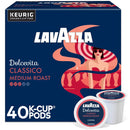 Lavazza Dolcevita Classico, Single-Serve Keurig K-Cup Pods, Medium Roast Coffee, 40-Count Box