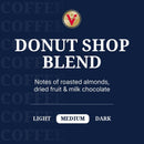 Victor Allen's Coffee Donut Shop Blend, Medium Roast, 80 Count, Single Serve Coffee Pods for Keurig K-Cup Brewers
